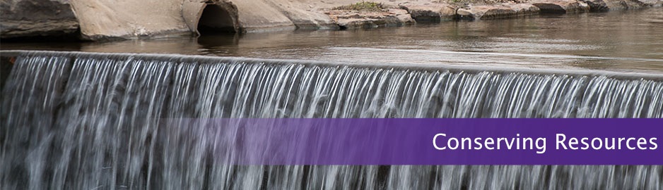 conserving resources 